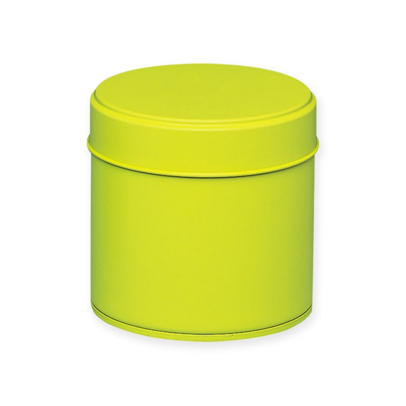 静岡製缶 無地缶　コルン  1706　キミドリ 1個（ご注文単位120個）【直送品】