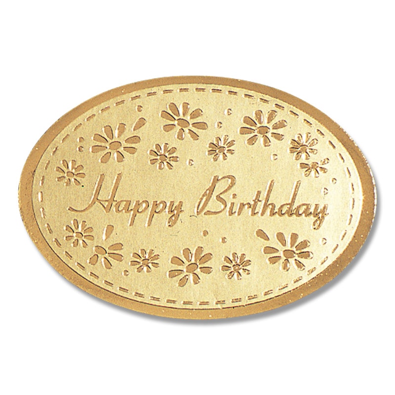 HEIKO ギフトシール(バースデーシール) スプレッド 32片/束