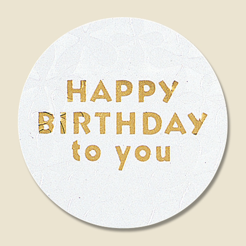 HEIKO ギフトシール(バースデーシール) スパイラル 30片/束