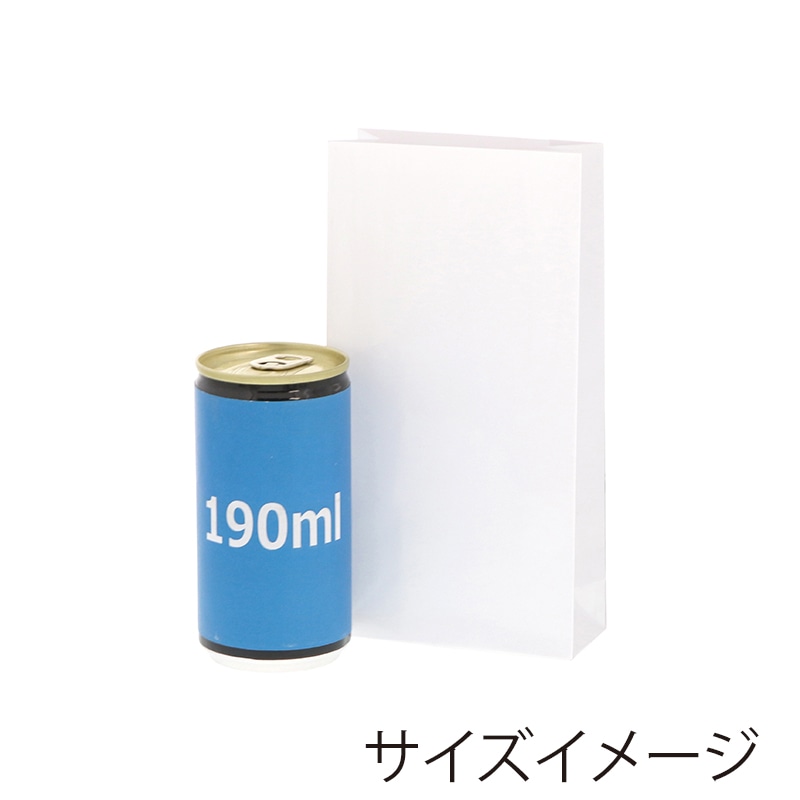 HEIKO 角底袋 ギフトファンシーバッグ S-175 白 20枚/袋