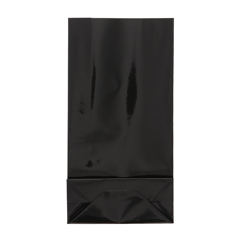 HEIKO 角底袋 ギフトファンシーバッグ S-175 黒 20枚/袋