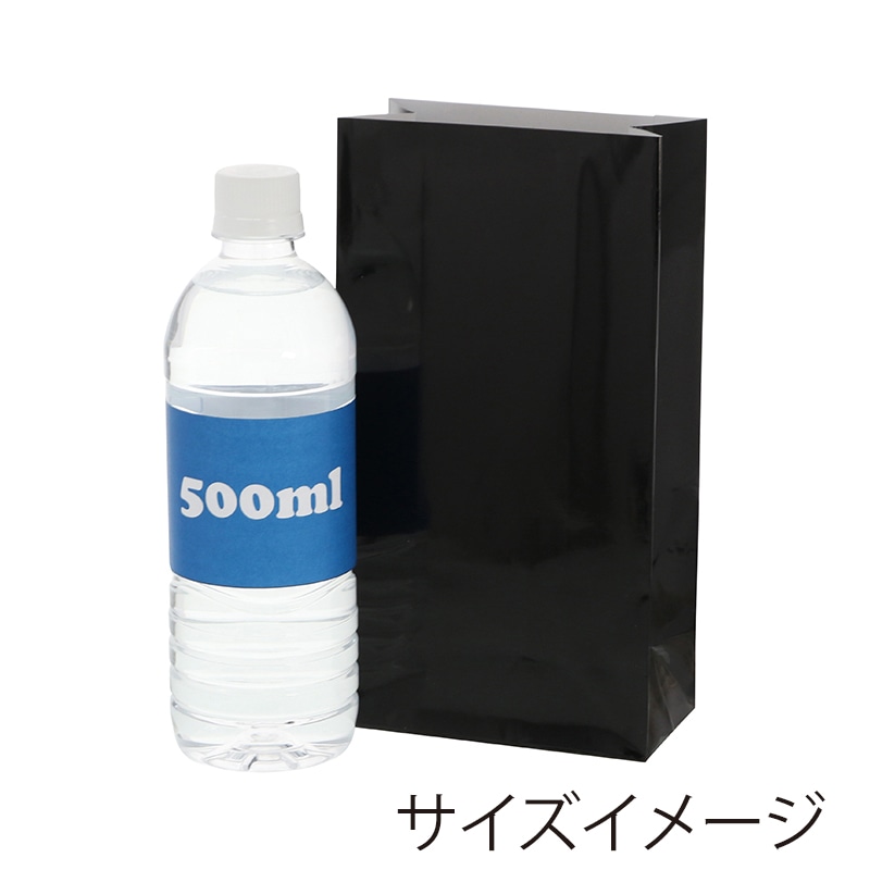 HEIKO 角底袋 ギフトファンシーバッグ 1-220 黒 20枚/袋