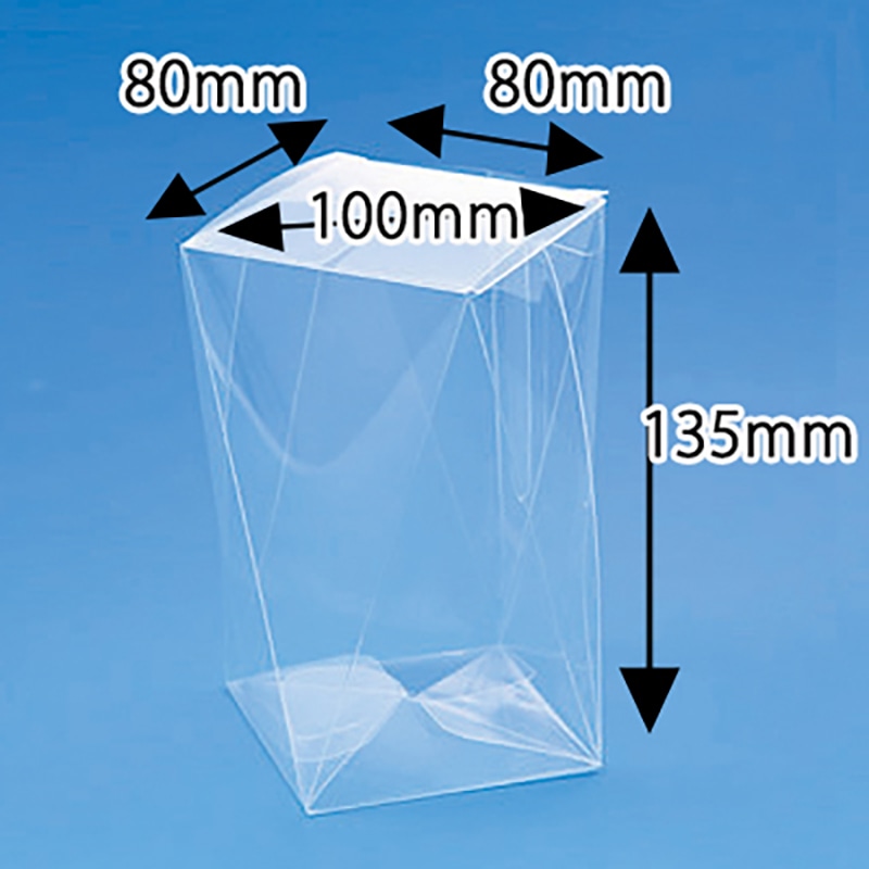 HEIKO 箱 ニュークリスタルボックス(組立式) ツイスターシリーズ ツイスターM 10枚/袋