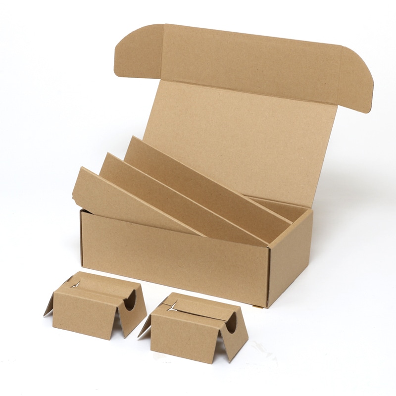 HEIKO 箱 ナチュラルボックス Z-33 ハーフボトル2本用(台紙付) 10枚/袋