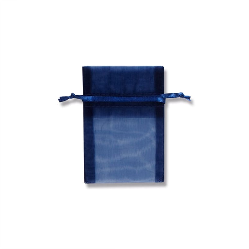 HEIKO オーガンジーバッグ 平袋タイプ SS ネイビー(NV) 10枚/束