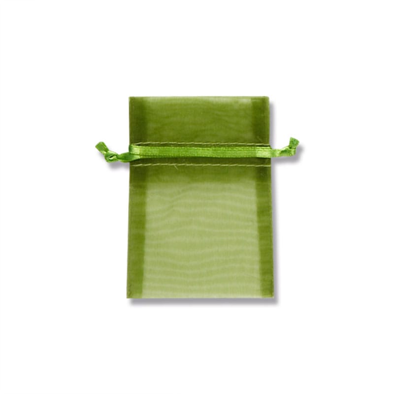 HEIKO オーガンジーバッグ 平袋タイプ SS オリーブ(OL) 10枚/束