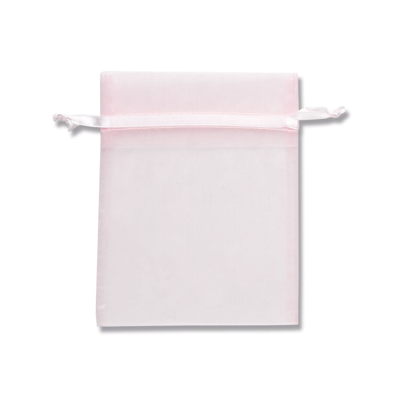 HEIKO オーガンジーバッグ 平袋タイプ M ピンク(PK) 10枚/束