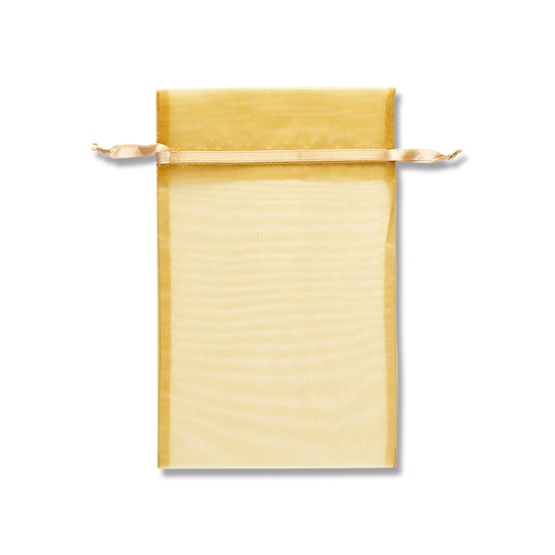 HEIKO オーガンジーバッグ 平袋タイプ L ゴールド(GD) 10枚/束