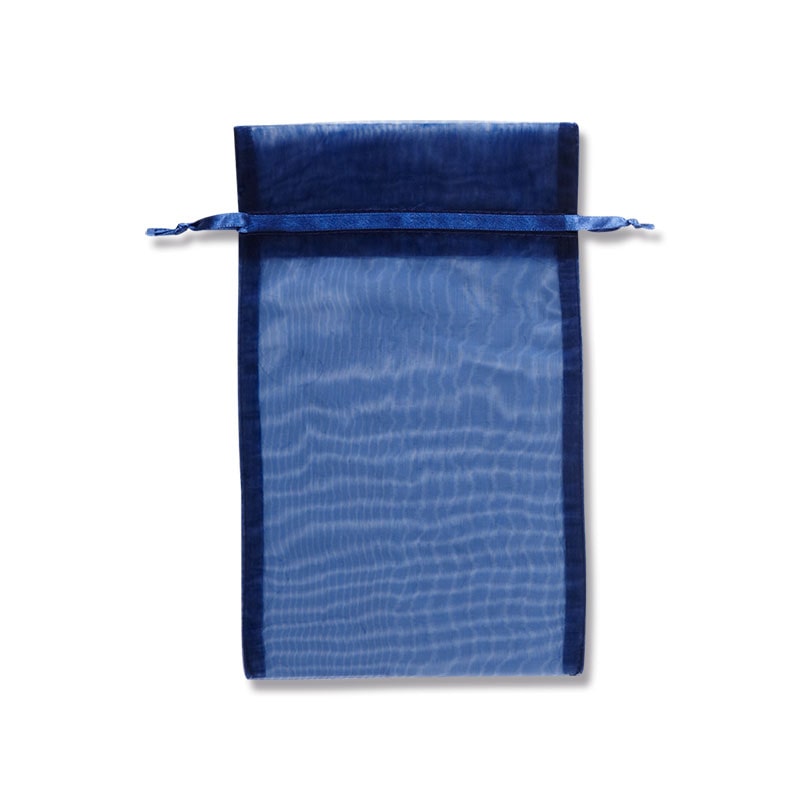 HEIKO オーガンジーバッグ 平袋タイプ L ネイビー(NV) 10枚/束