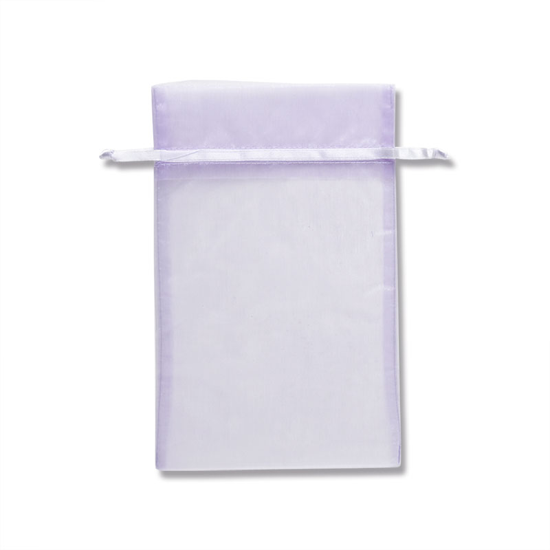 HEIKO オーガンジーバッグ 平袋タイプ L ラベンダー(LV) 10枚/束