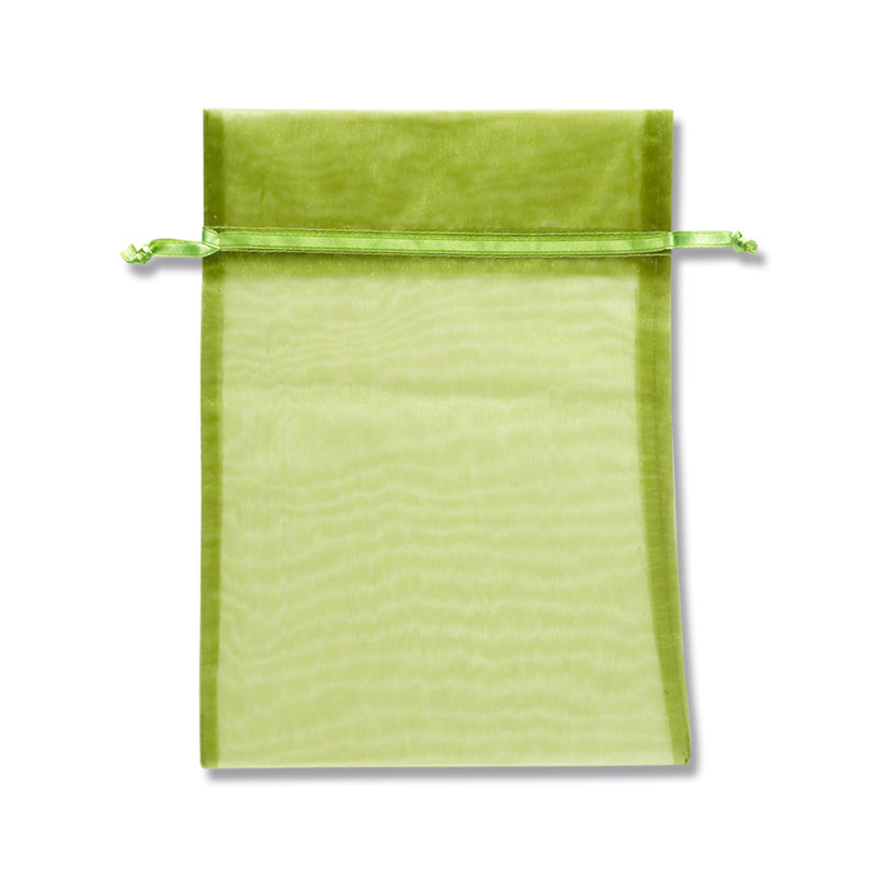 HEIKO オーガンジーバッグ 平袋タイプ LL オリーブ(OL) 10枚/束