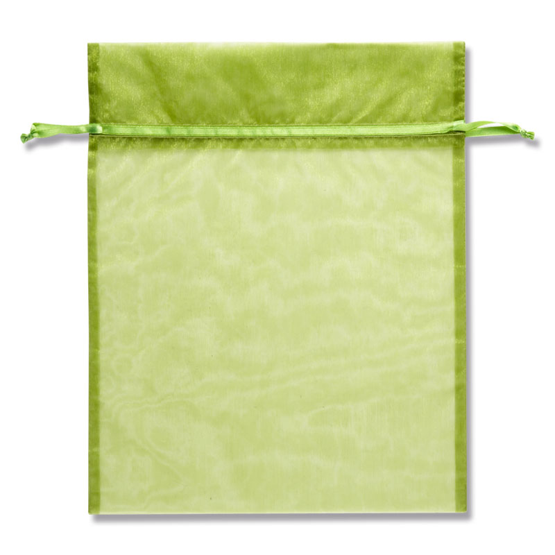 HEIKO オーガンジーバッグ 平袋タイプ XLL オリーブ(OL) 10枚/束