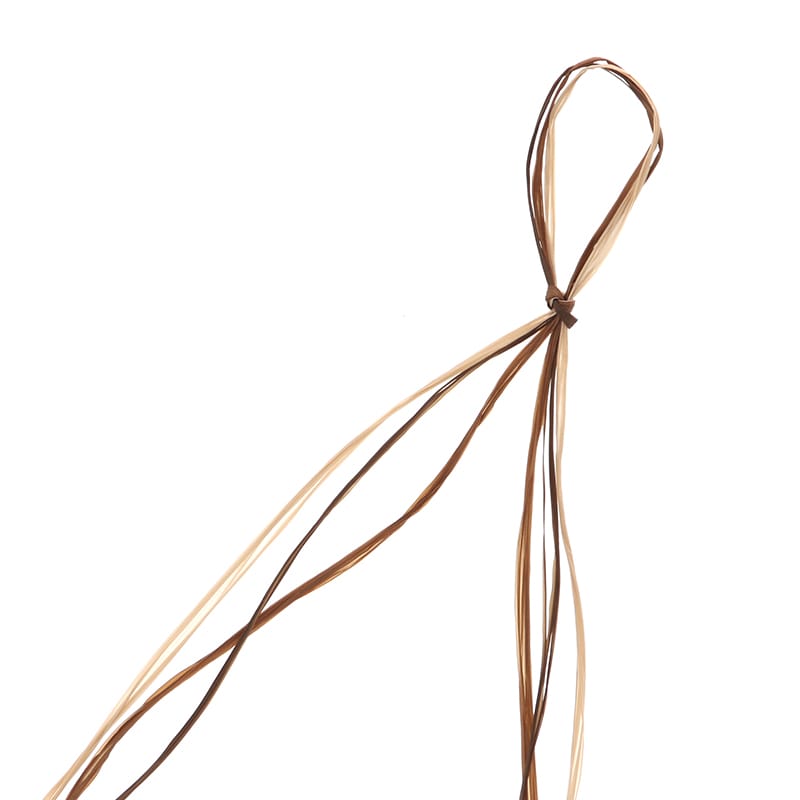 HEIKO レーヨンラフィア 3mm幅×30m ナチュラルブラウン 1巻