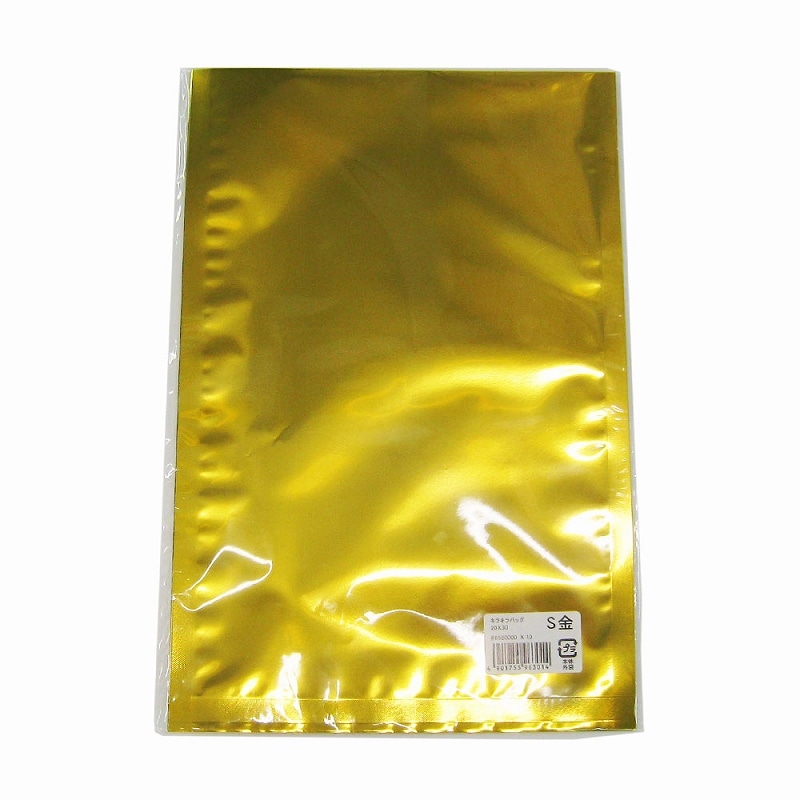 HEIKO キラキラバッグ 3L 金 10枚/袋