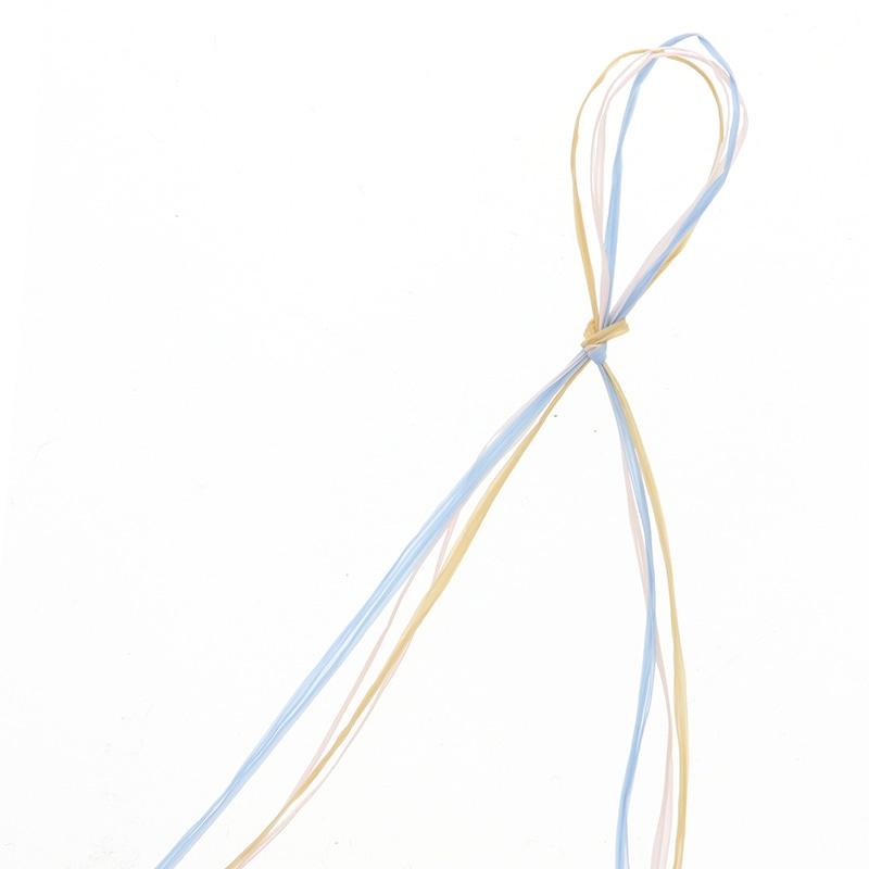 HEIKO レーヨンラフィア 3mm幅×30m ナチュラルブルー 1巻