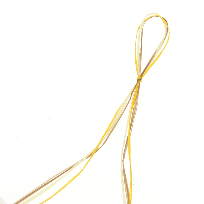 HEIKO レーヨンラフィア 3mm幅×30m ナチュラルイエロー 1巻