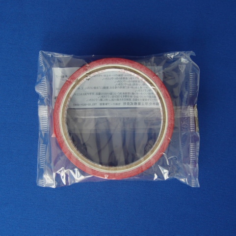 積水化学工業 セキスイ 毎度セロテープ 15mm×25m巻 赤 1巻