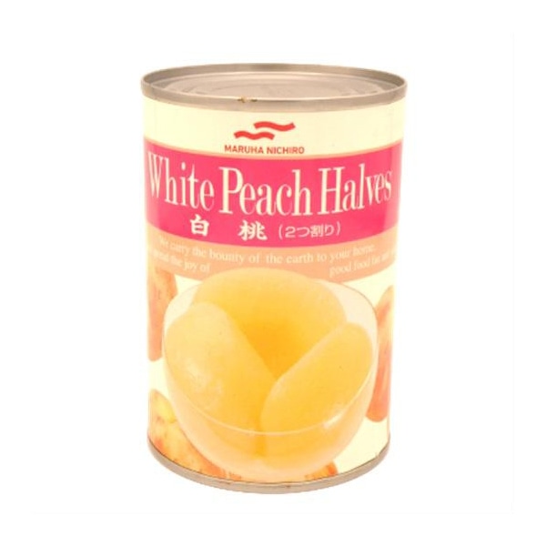 マルハニチロ 白桃 ハーフ4号缶 425g 常温 1パック※軽(ご注文単位1パック)※注文上限数12まで【直送品】