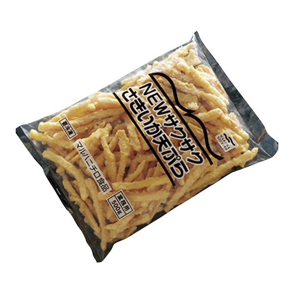 マルハニチロ NEWサクサクさきいか天ぷら 500g 冷凍 1パック※軽(ご注文単位1パック)※注文上限数12まで【直送品】