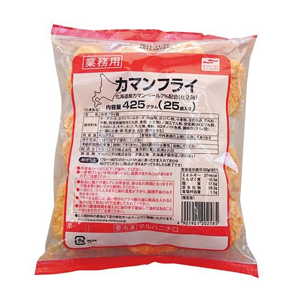 マルハニチロ カマンフライ 425g 冷凍 1パック※軽(ご注文単位1パック)※注文上限数12まで【直送品】