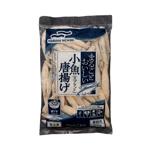 マルハニチロ まるごとおいしい小魚唐揚げ スプラット 600g 冷凍 1袋※軽(ご注文単位1袋)※注文上限数12まで【直送品】