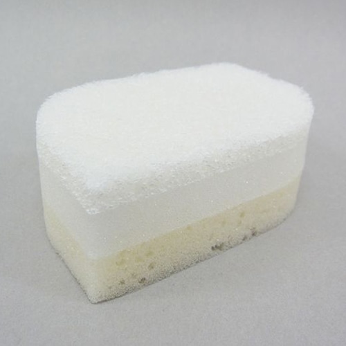 東和産業 ふわっふわスポンジ ホワイト 1個（ご注文単位10個）【直送品】