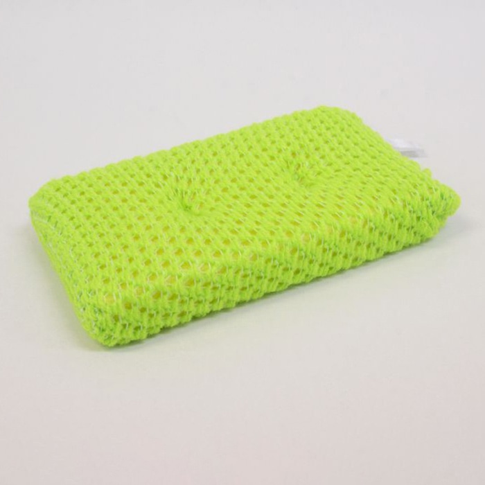 東和産業 アクリルネットクリーナー 3P入 イエロー/グリーン/オレンジ 1個（ご注文単位10個）【直送品】