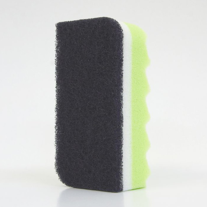 東和産業 すご泡Neo ハードスリムスポンジ グリーン 1個(ご注文単位10個)【直送品】