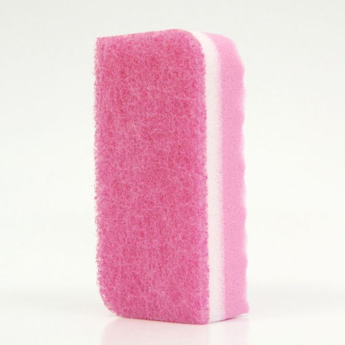 東和産業 すご泡Neo ソフトスリムスポンジ ピンク/オレンジ 1個(ご注文単位10個)【直送品】