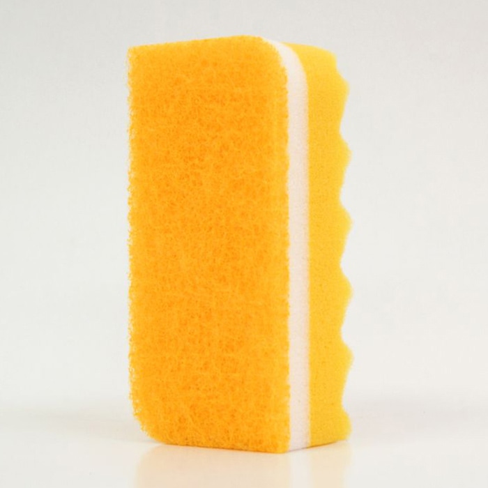 東和産業 すご泡Neo ソフトスリムスポンジ ピンク/オレンジ 1個(ご注文単位10個)【直送品】