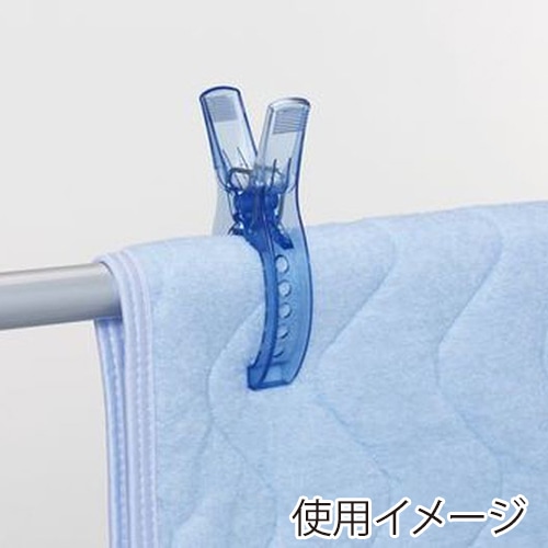 東和産業 Clair Stage ダブルバネベランダ用ピンチ 2P入 1個(ご注文単位10個)【直送品】