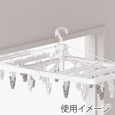 東和産業 UCHI-DRY 浴室干し折りたたみ角ハンガー 32P入 1個(ご注文単位20個)【直送品】