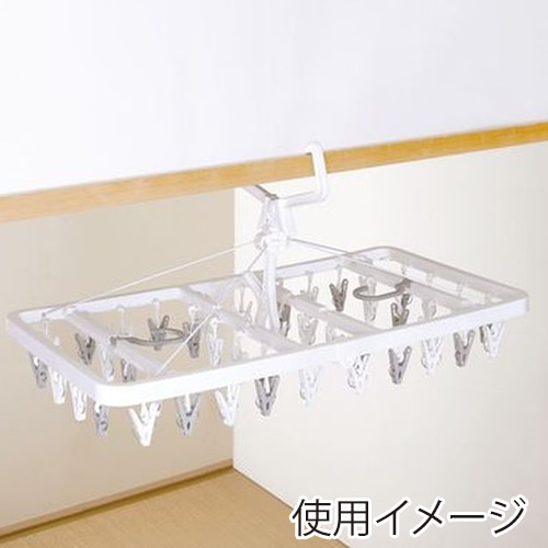 東和産業 UCHI-DRY カモイにも干せる角ハンガー 42P入 1個(ご注文単位16個)【直送品】