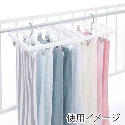 東和産業 UCHI-DRY カモイにも干せる角ハンガー 42P入 1個(ご注文単位16個)【直送品】