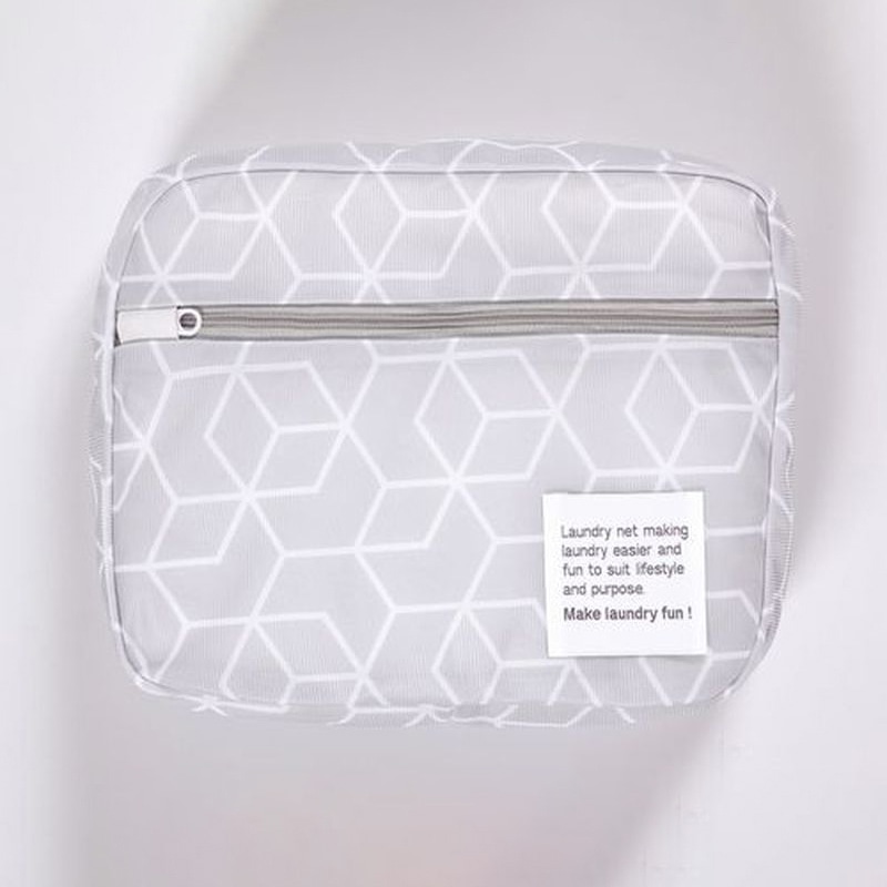 東和産業 まるごと洗えるランドリーポーチ M 1個(ご注文単位10個)【直送品】