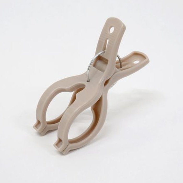 東和産業 Latterior ワイド竿ピンチ 10P入 ブラウン 1個(ご注文単位10個)【直送品】