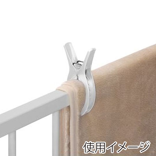 東和産業 マンションスタイル ダブルバネベランダ用ピンチ 2P入 1個(ご注文単位10個)【直送品】