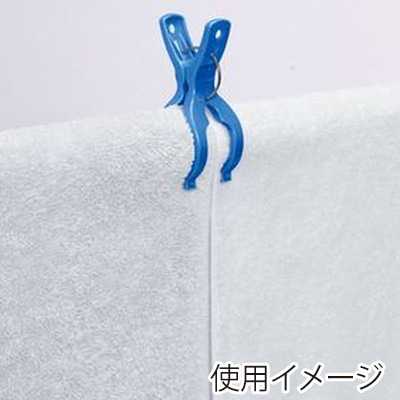 東和産業 NSR ワイド竿ピンチ 10P入 ブルー 1個(ご注文単位10個)【直送品】