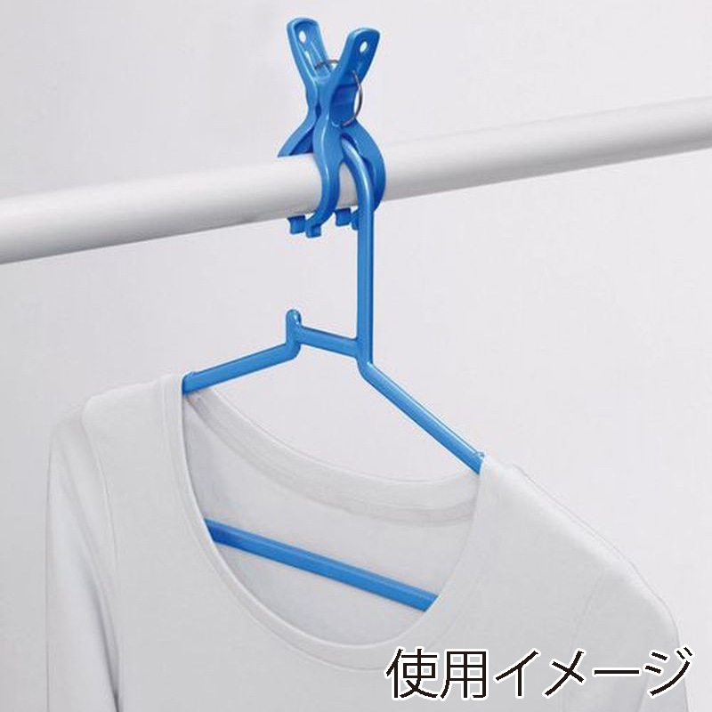 東和産業 NSR ワイド竿ピンチ 10P入 ブルー 1個(ご注文単位10個)【直送品】