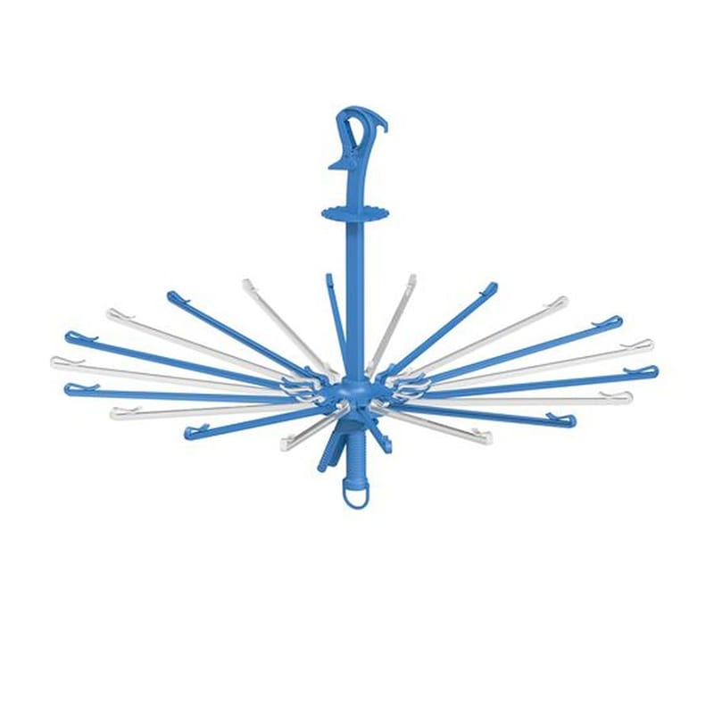 東和産業 NSR シンプルキャッチパラソルハンガー ハンガー ブルー 1個(ご注文単位24個)【直送品】