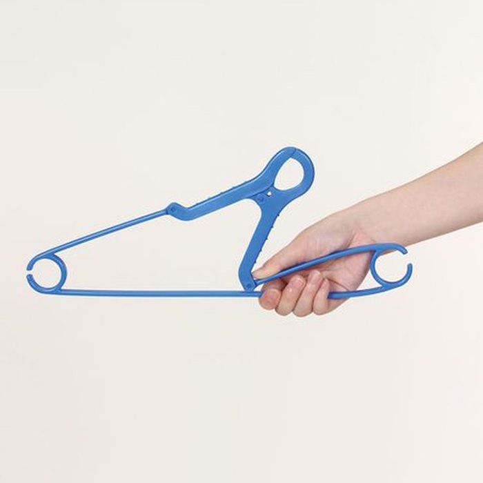 東和産業 NSR スマートグリップハンガー 5P入 ブルー 1個（ご注文単位20個）【直送品】