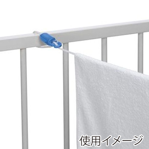 東和産業 NSR 洗濯ロープ 5m ブルー 1個(ご注文単位10個)【直送品】