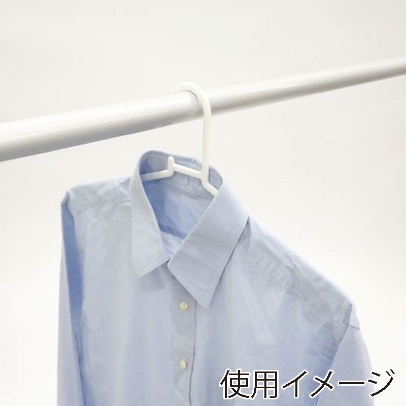 東和産業 NSR ランドリーハンガー 10P入 ホワイト 1個（ご注文単位40個）【直送品】