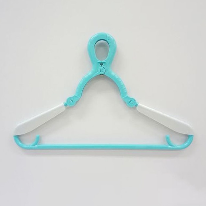 東和産業 親子で使える子供ハンガー 3本組 ブルー/イエロー/ピンク 1個(ご注文単位20個)【直送品】