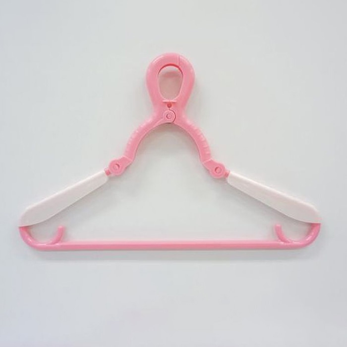 東和産業 親子で使える子供ハンガー 3本組 ブルー/イエロー/ピンク 1個(ご注文単位20個)【直送品】