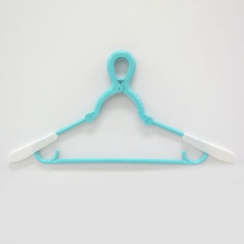 東和産業 親子で使える子供ハンガー 3本組 ブルー/イエロー/ピンク 1個(ご注文単位20個)【直送品】