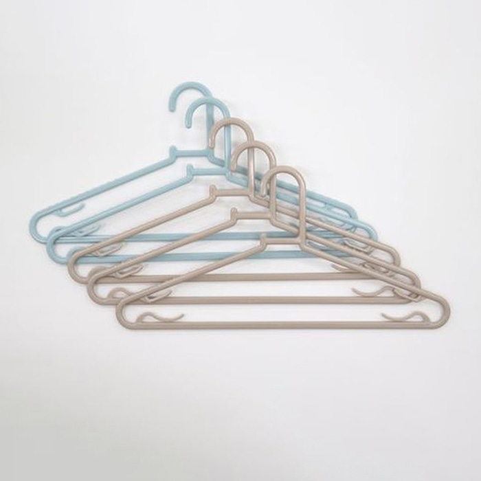 東和産業 Latterior ランドリーハンガー 5P入 1個（ご注文単位80個）【直送品】