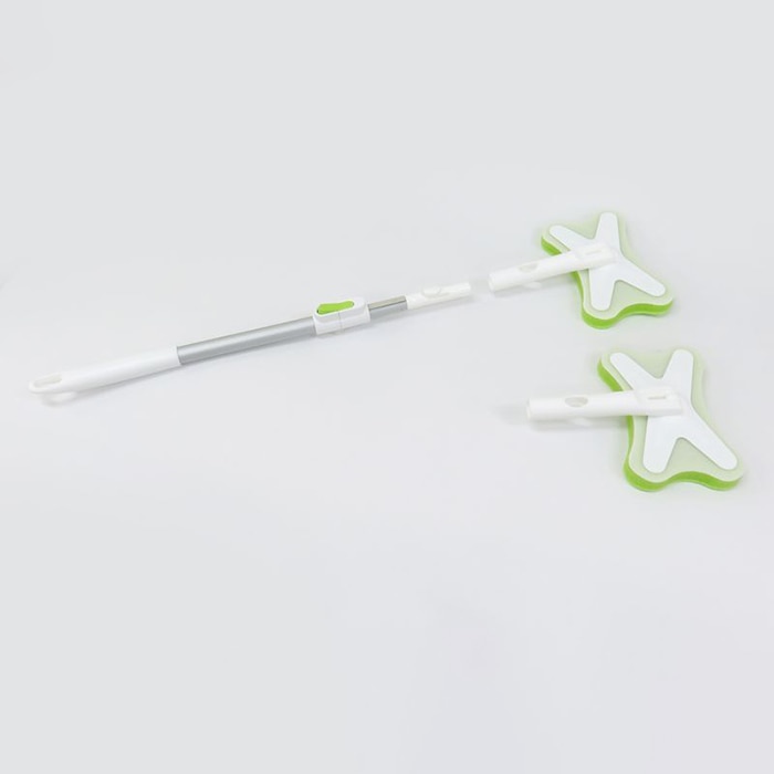 東和産業 楽フィット YS伸縮バスクリーナー ミドル 1個(ご注文単位30個)【直送品】