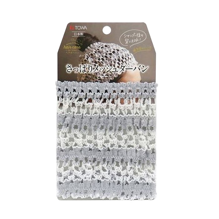 東和産業 さっぱりメッシュターバン 1個(ご注文単位5個)【直送品】