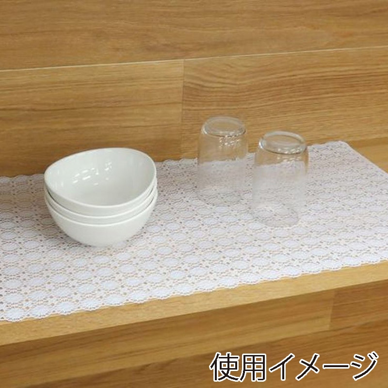東和産業 レースシート タイム ホワイト 1個（ご注文単位5個）【直送品】